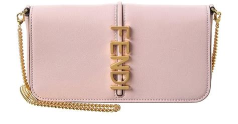 fendi wallet on chain pink|authentic Fendi wallet.